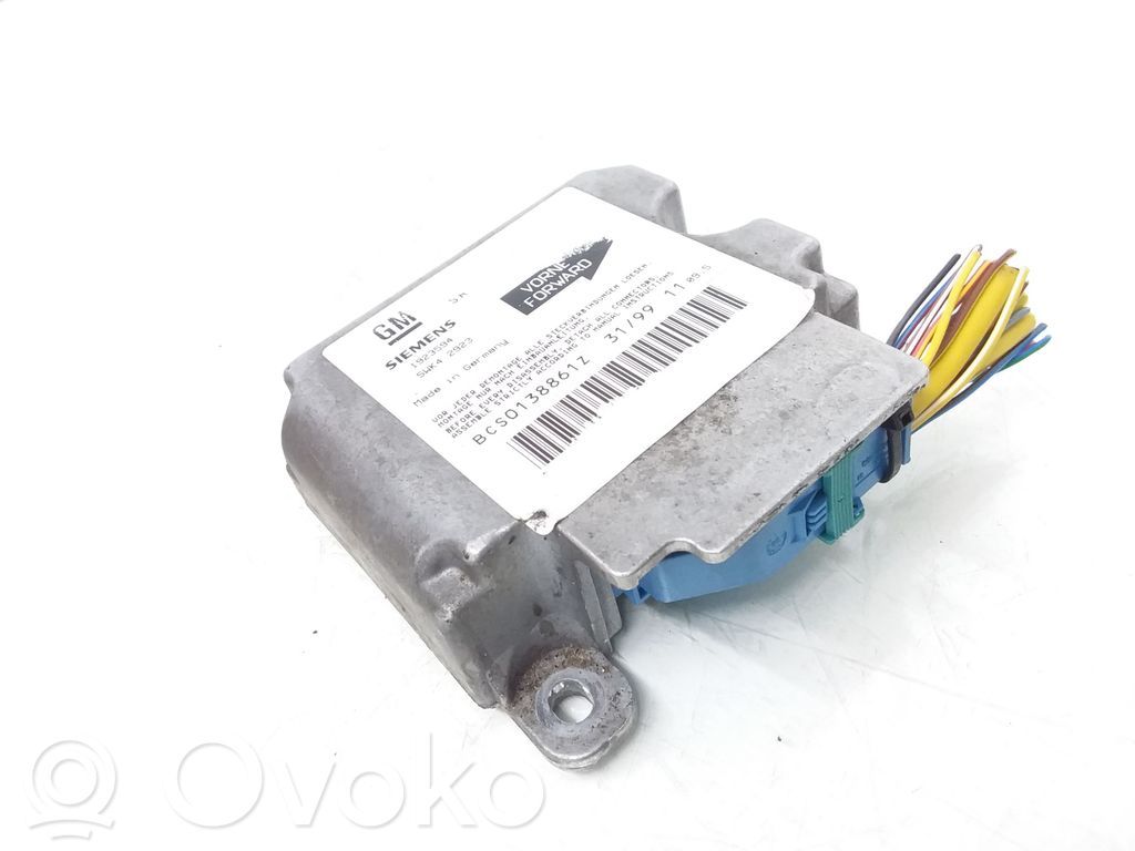 Unidad de control/módulo del Airbag   09229037