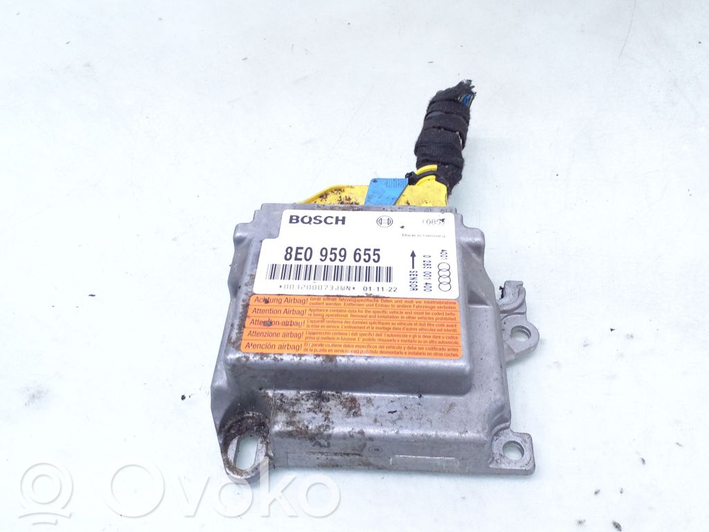 Unidad de control/módulo del Airbag   8E0959655,0285001400