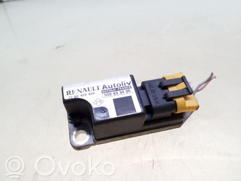 Renault Scenic I Airbagsensor Crashsensor Drucksensor 