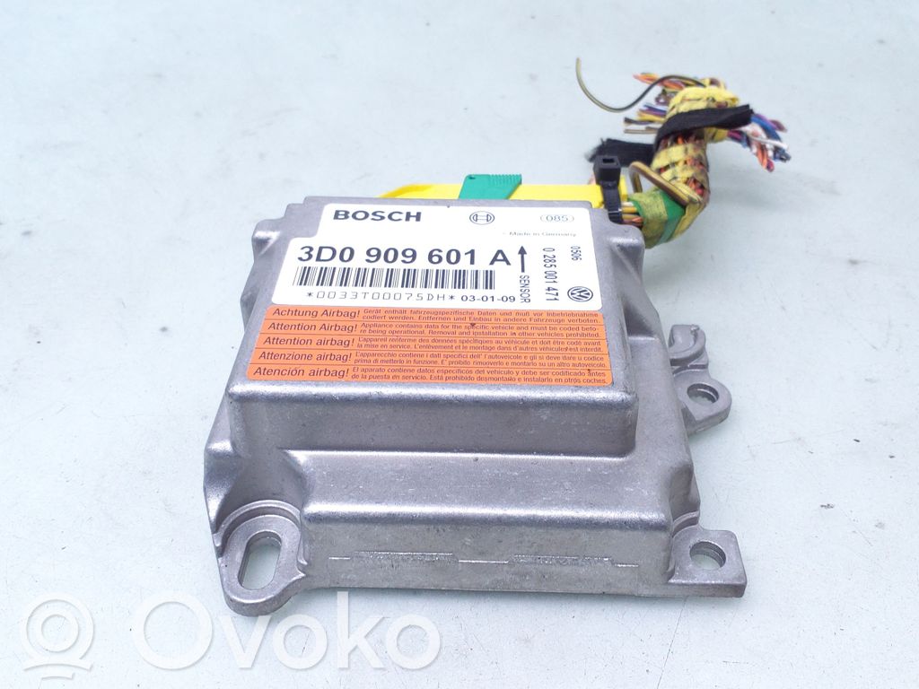 Volkswagen Phaeton Airbag control unit/module 