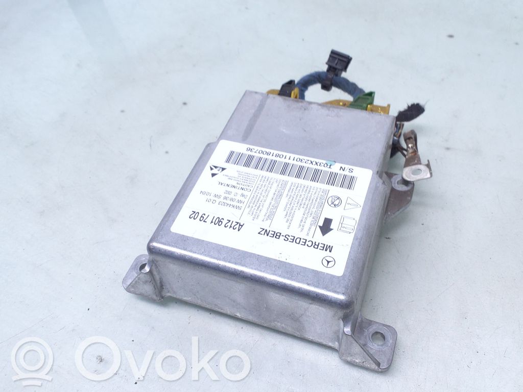 Mercedes-Benz CLS C218 X218 Centralina/modulo airbag