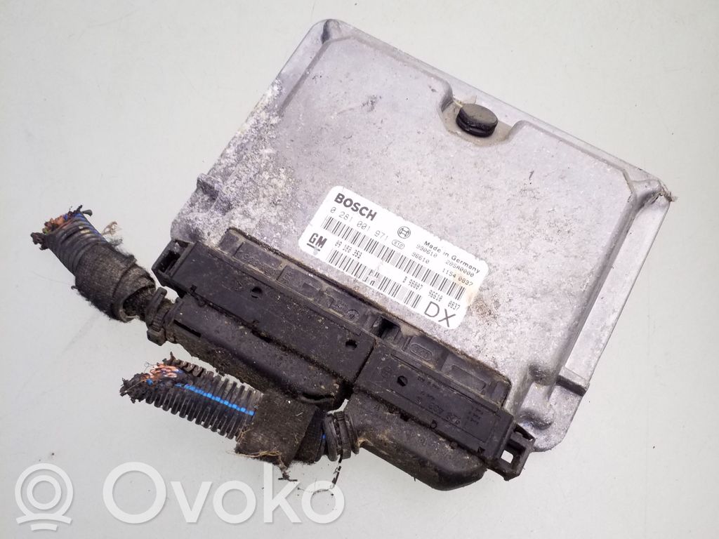 Unitate/modul de control motor   0281001971,09180353