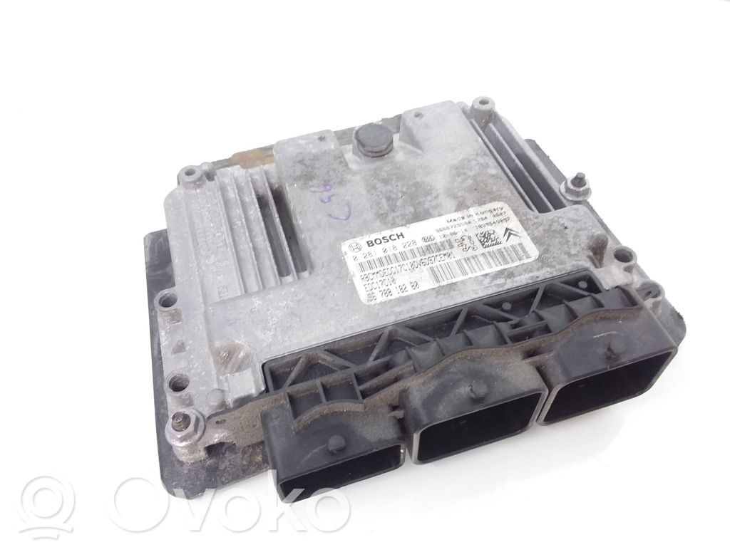 Engine control unit/module   9678818280,0281018228,9666729580