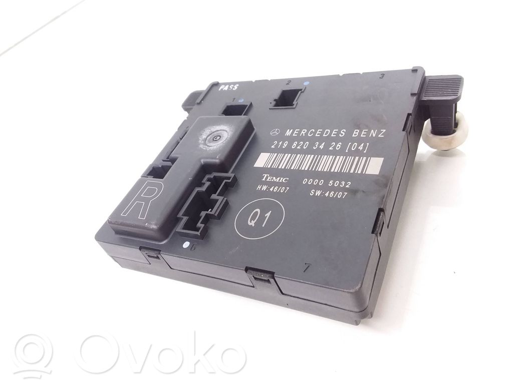 Mercedes-Benz CLS C219 Centralina/modulo portiere 