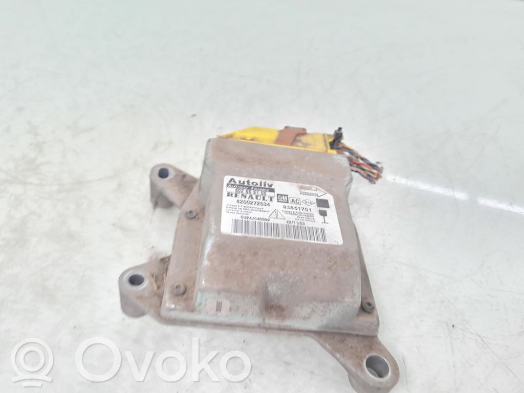 Opel Vivaro Sterownik / Moduł Airbag 