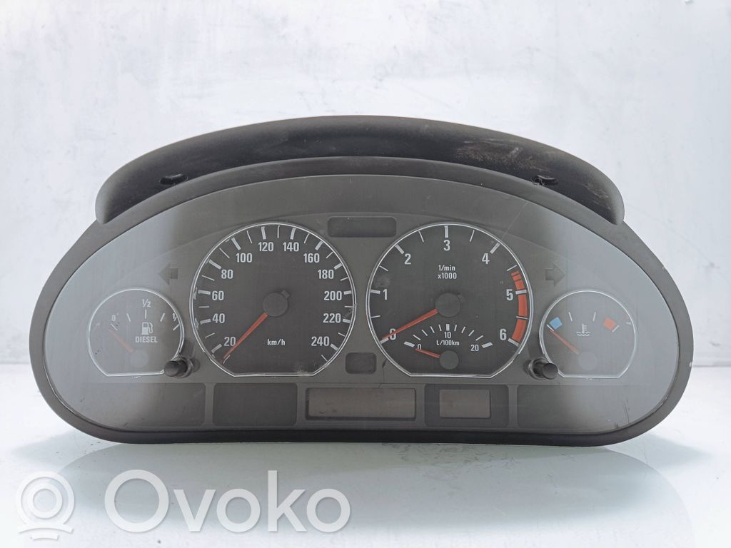 BMW 3 E46 Speedometer (instrument cluster) 