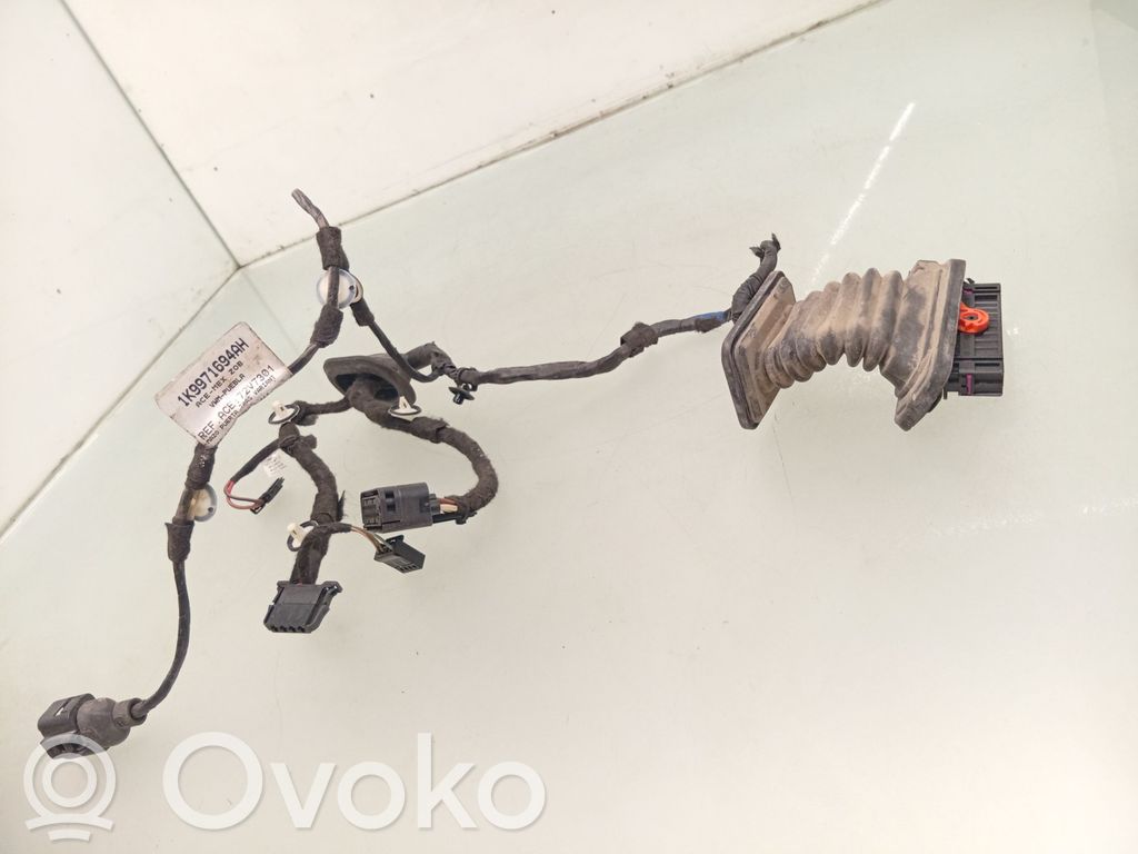 Volkswagen Golf VI Cableado de puerta trasera