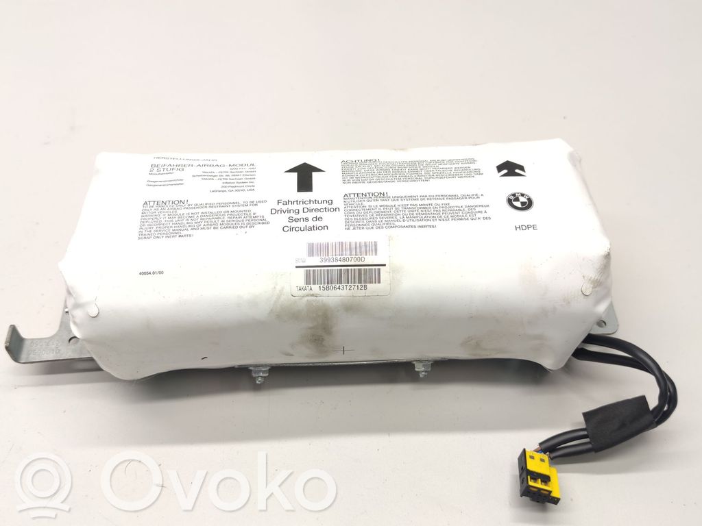BMW 3 E46 Airbag del pasajero 