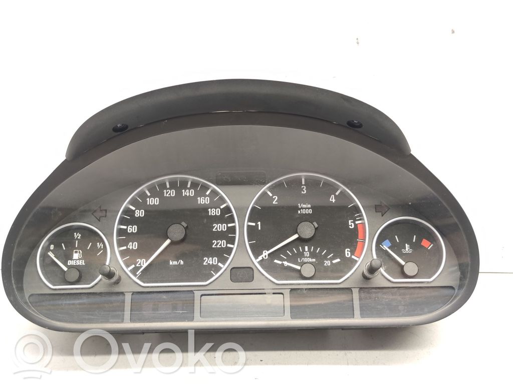 BMW 3 E46 Speedometer (instrument cluster) 