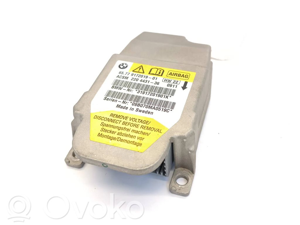 BMW 5 E60 E61 Airbag control unit/module 