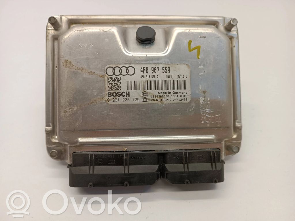 Audi A6 S6 C6 4F Engine control unit/module 