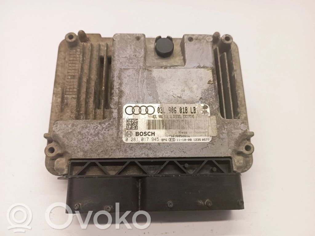 Audi A4 S4 B8 8K Variklio valdymo blokas 