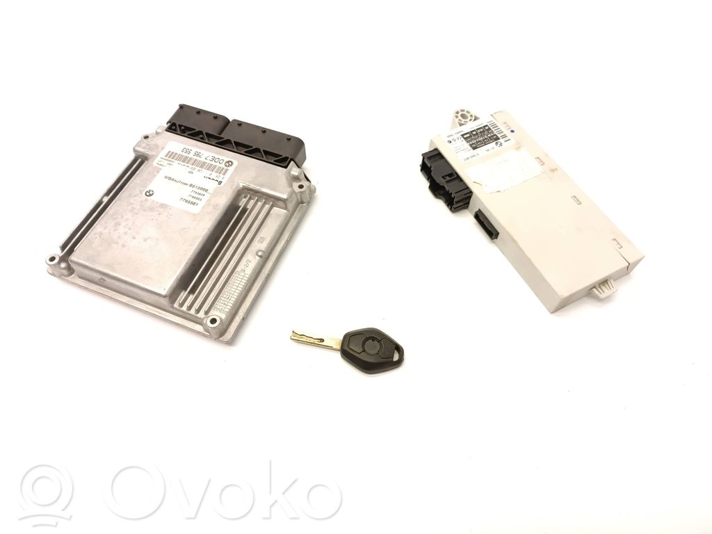 BMW 5 E60 E61 Engine ECU kit and lock set 