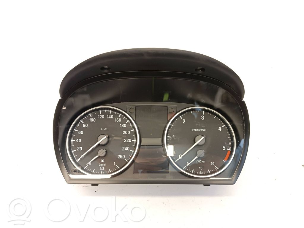 BMW 3 E90 E91 Speedometer (instrument cluster) 