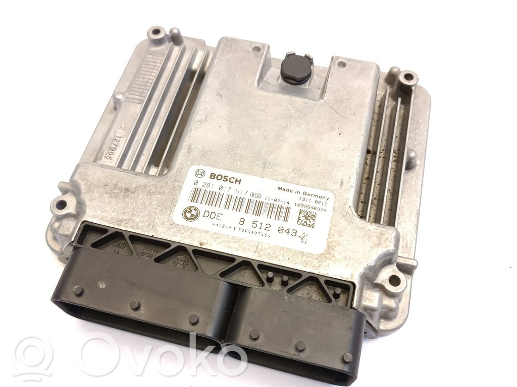 BMW 5 F10 F11 Engine control unit/module 