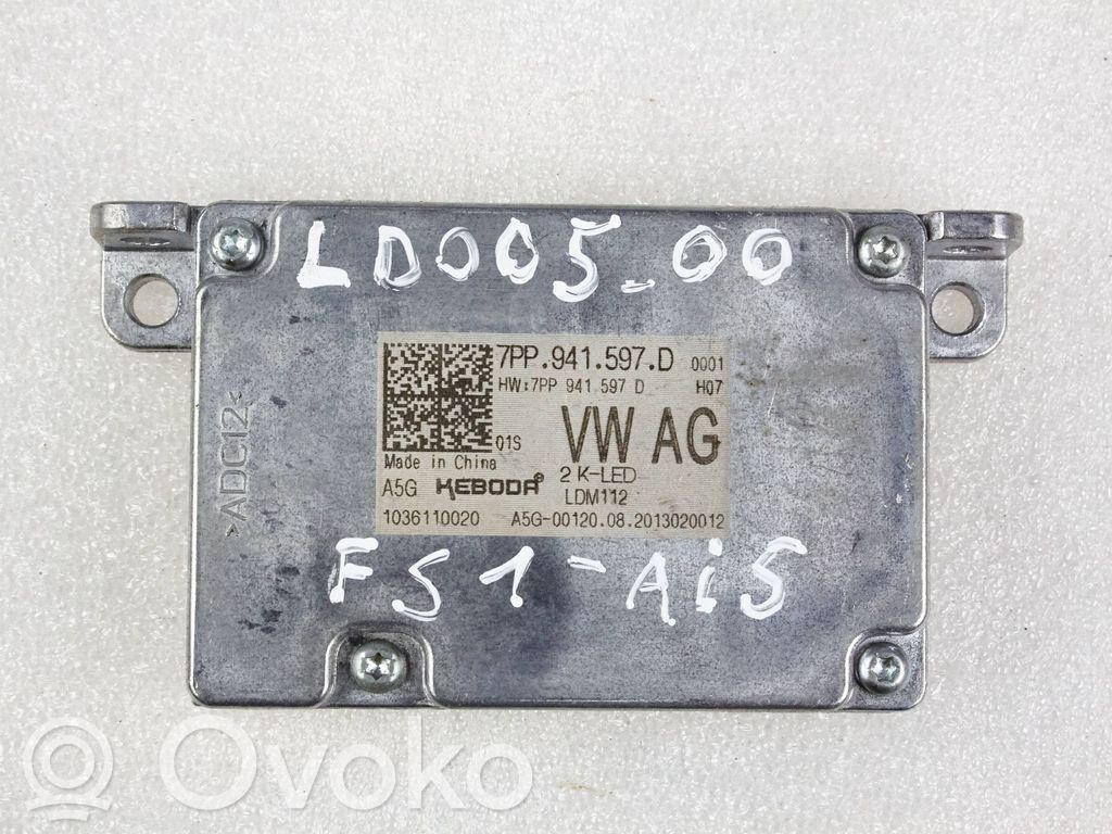 Skoda Rapid (NH) LED ballast control module 