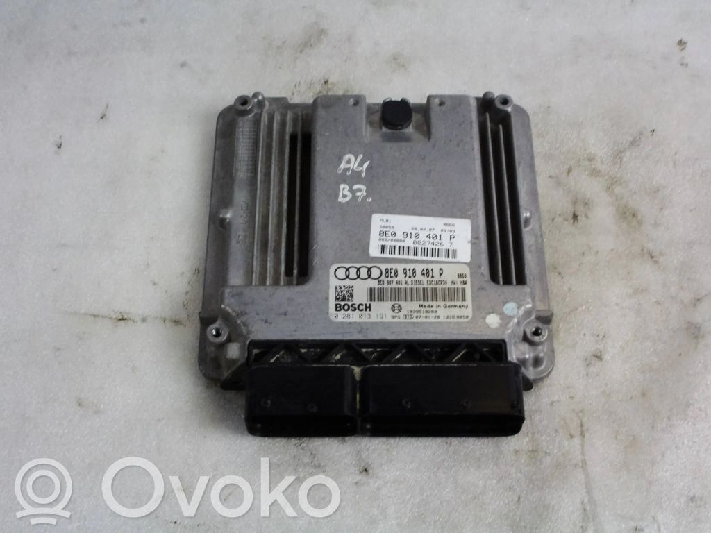 Audi A4 S4 B7 8E 8H Other control units/modules 