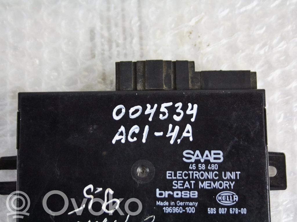 Saab 9-5 Module de commande de siège 