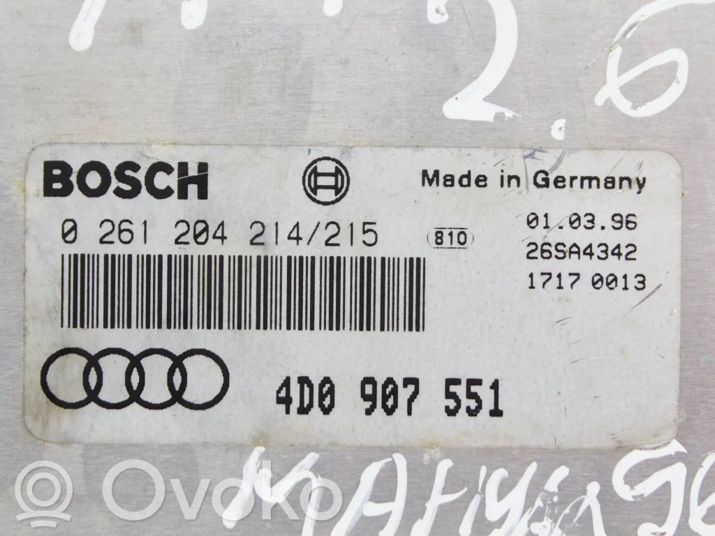 Audi A6 S6 C5 4B Engine control unit/module 