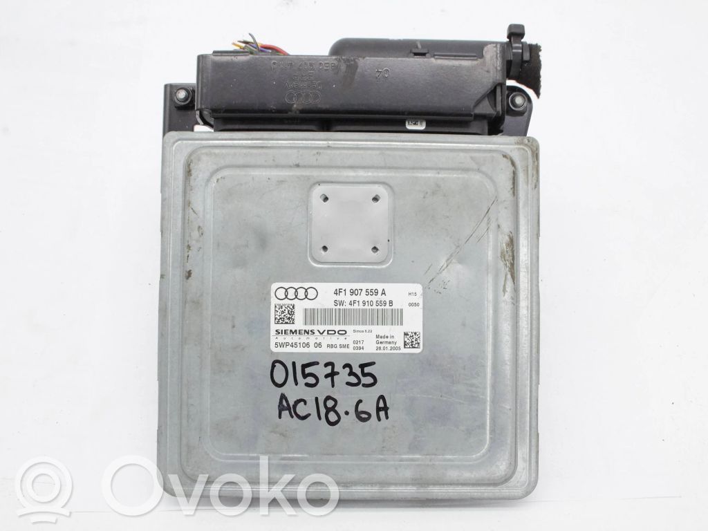 Audi A6 S6 C6 4F Unitate/modul de control motor 