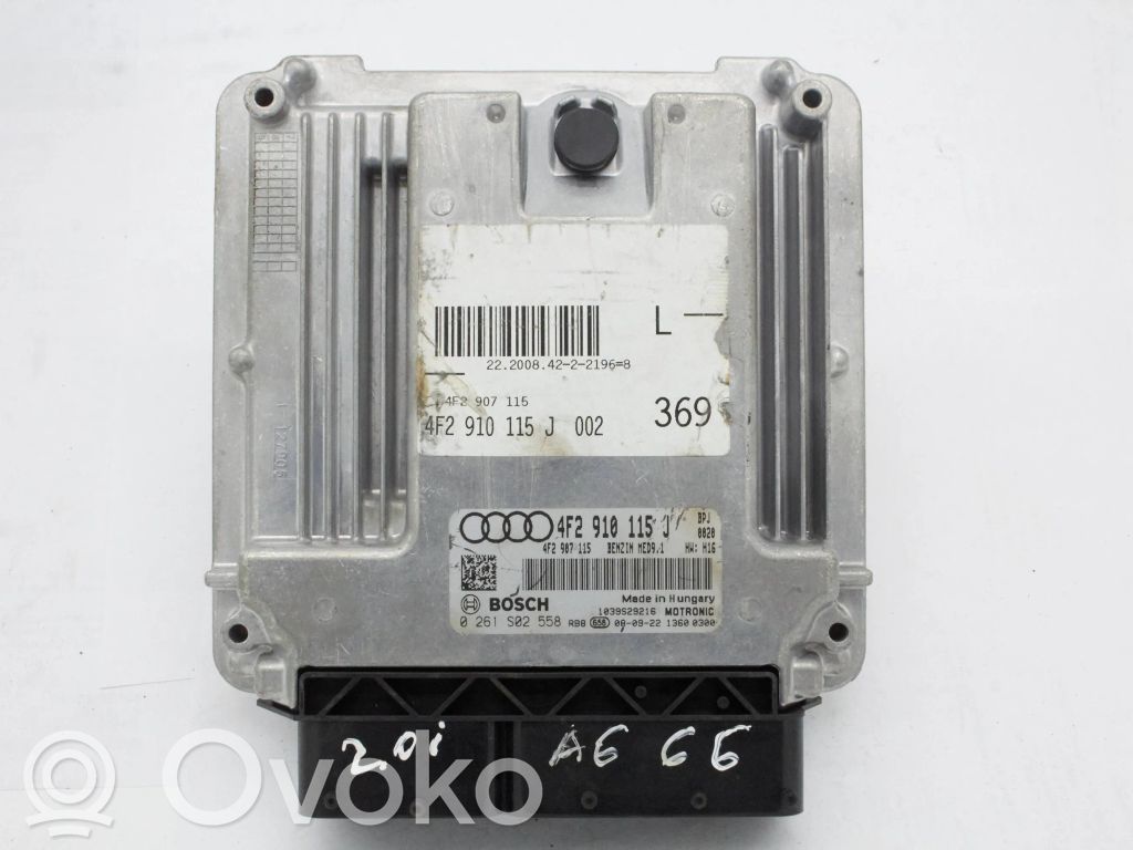 Audi A6 S6 C6 4F Engine control unit/module 