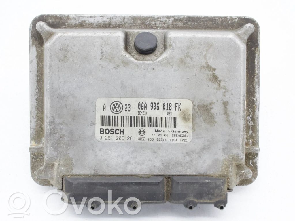 Engine control unit/module   06A906018FK,0261206261