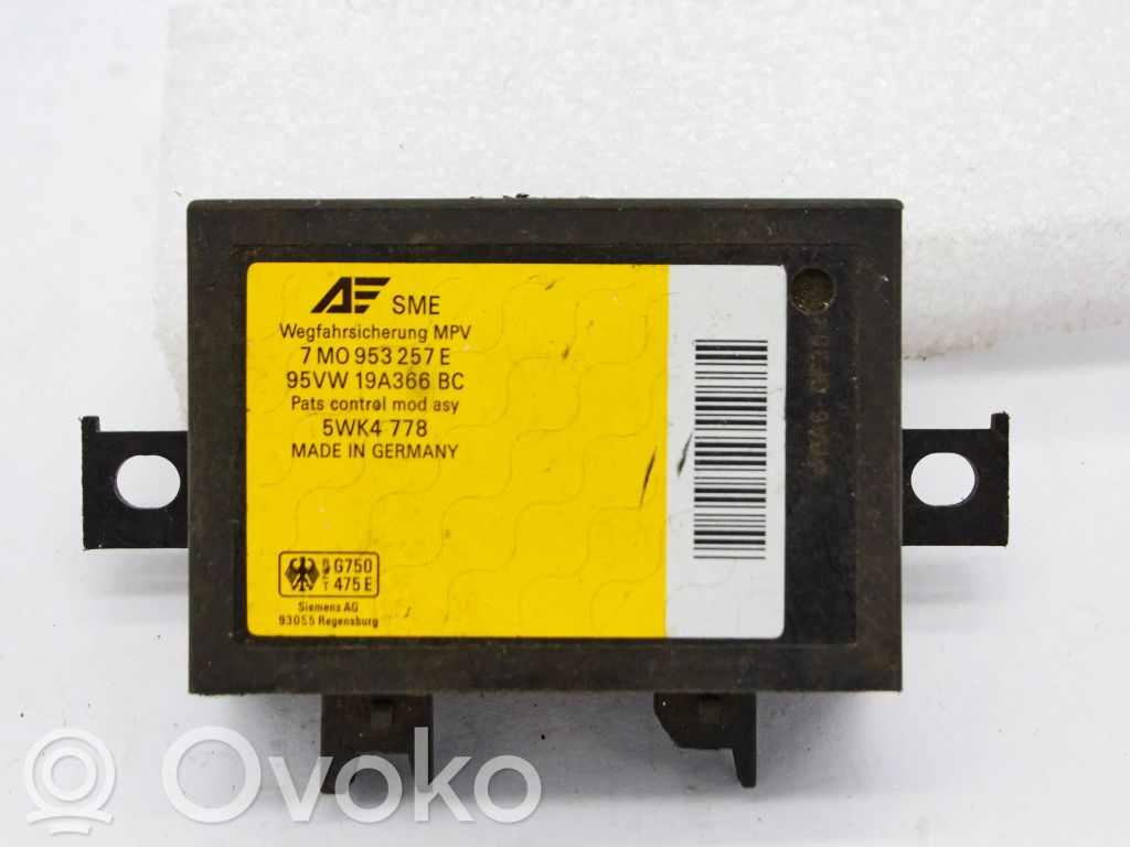 Other control units/modules   7M0953257E,5WK4778