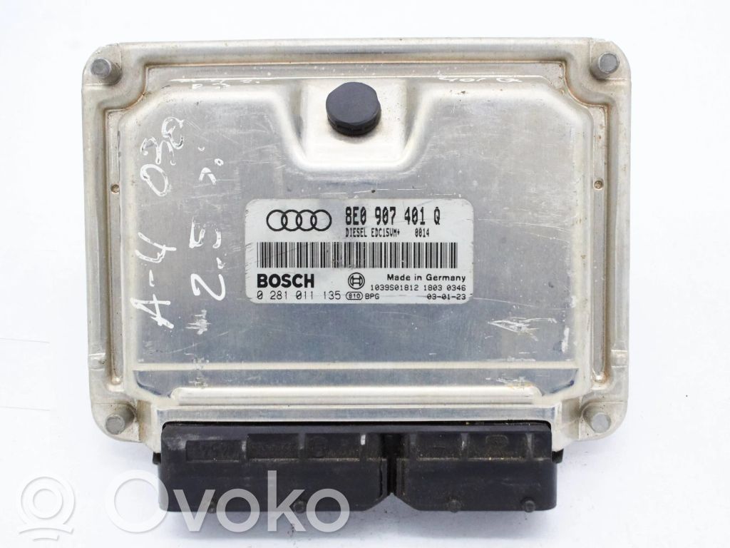 Audi A4 S4 B6 8E 8H Engine control unit/module 