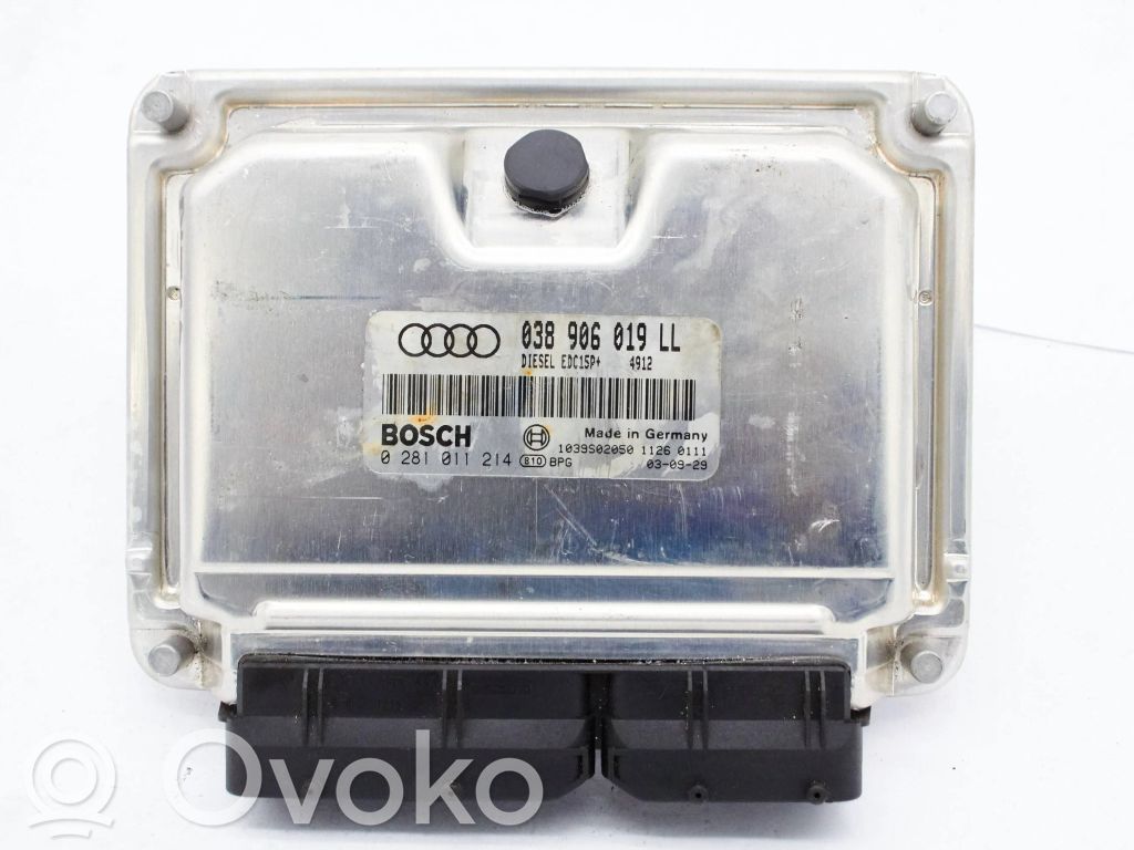 Engine control unit/module   038906019LL,0281011214