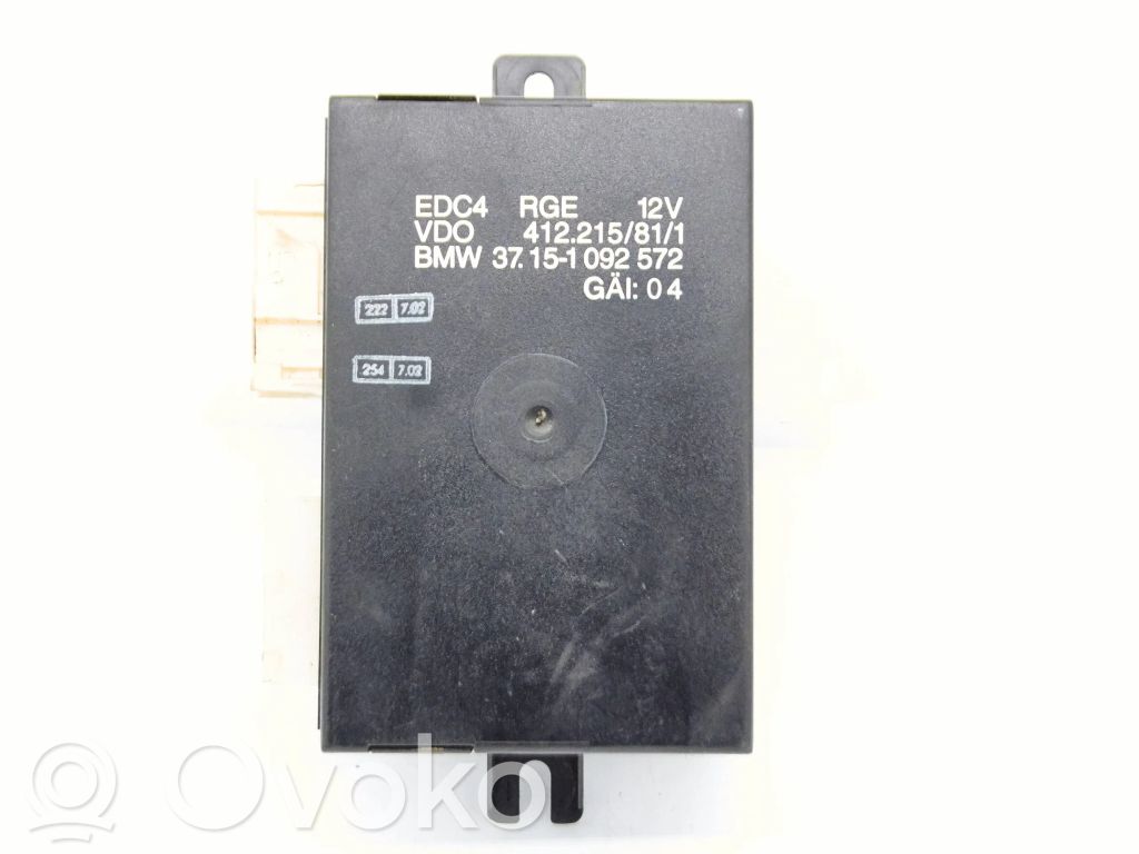 BMW 7 E38 Parkošanas (PDC) vadības bloks 