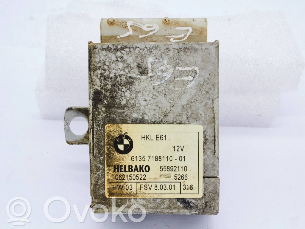 BMW 7 E65 E66 Tailgate/trunk control unit/module 