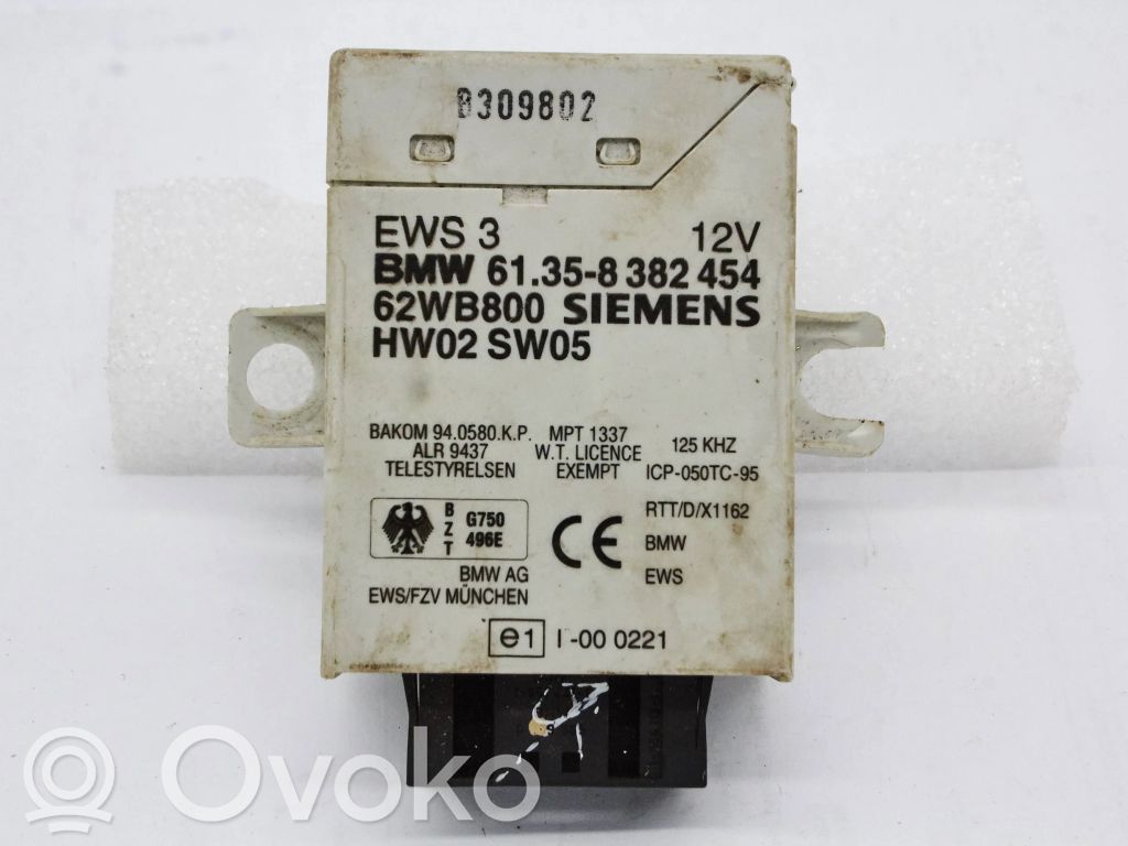 BMW 5 E39 Unidad de control/módulo inmovilizadora 
