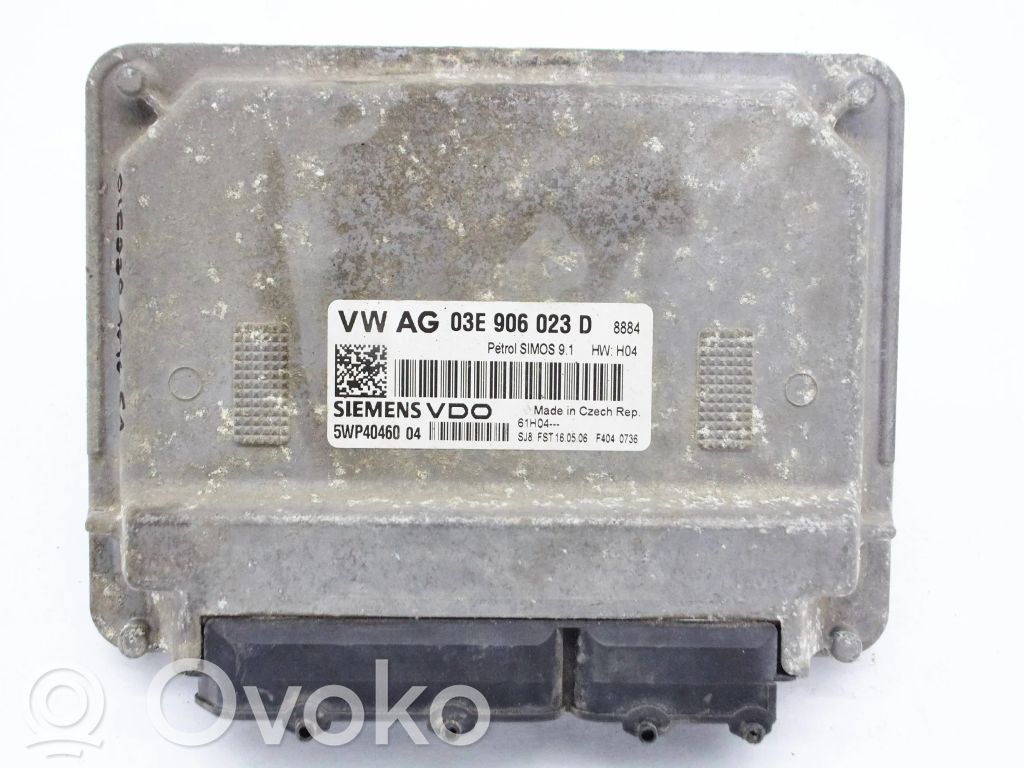 Volkswagen Polo IV 9N3 Engine control unit/module 