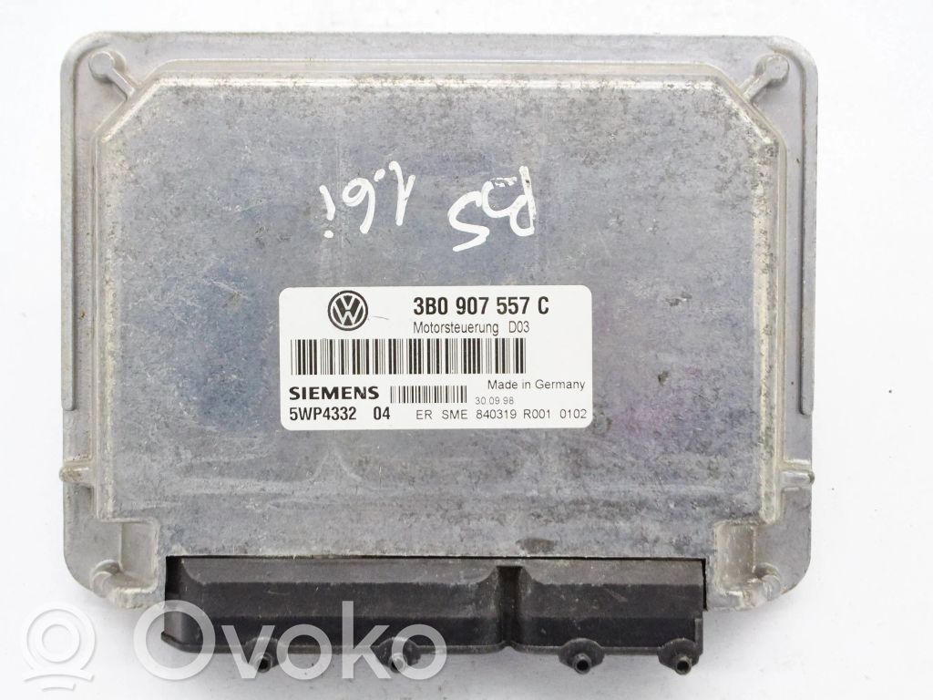 Engine control unit/module   3B0907557C,5WP4332