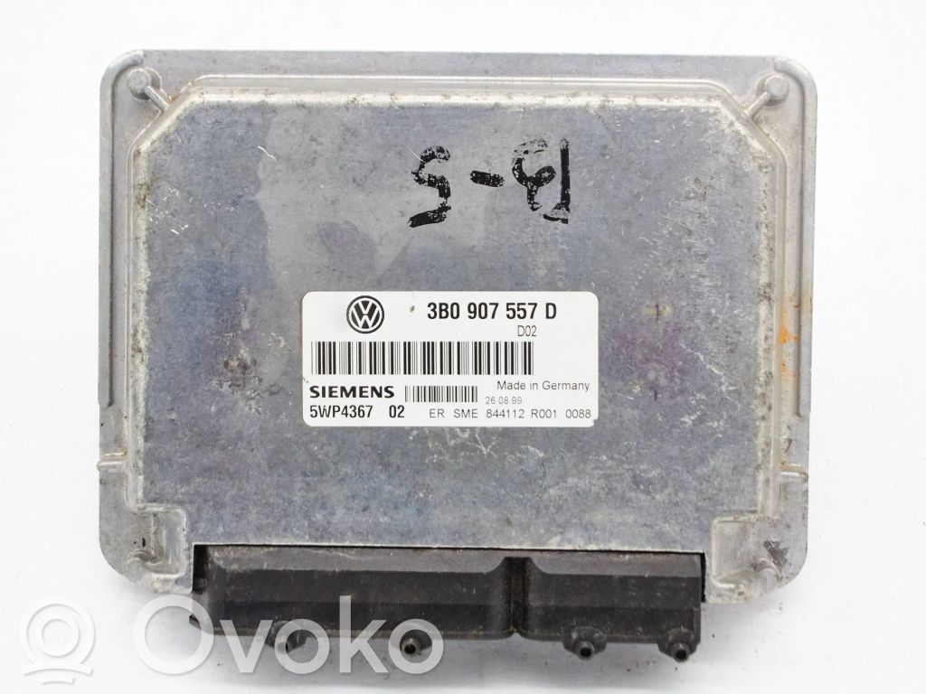 Sterownik / Moduł ECU   3B0907557D,5WP4367