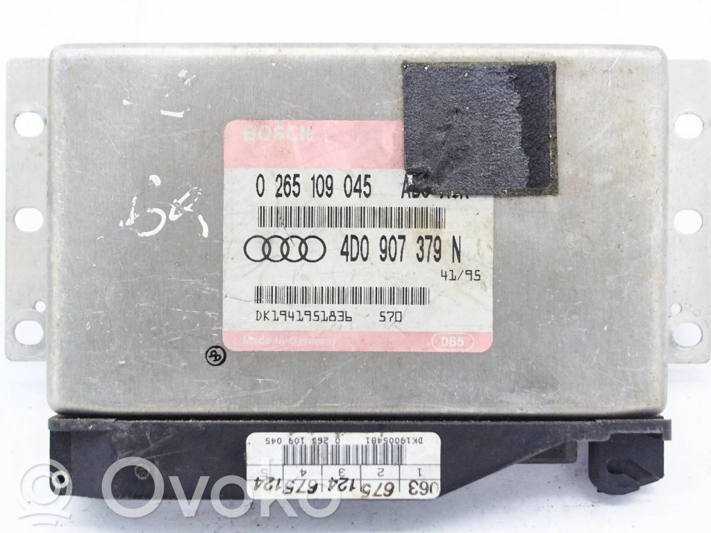 ABS control unit/module   4D0907379N,0265109045