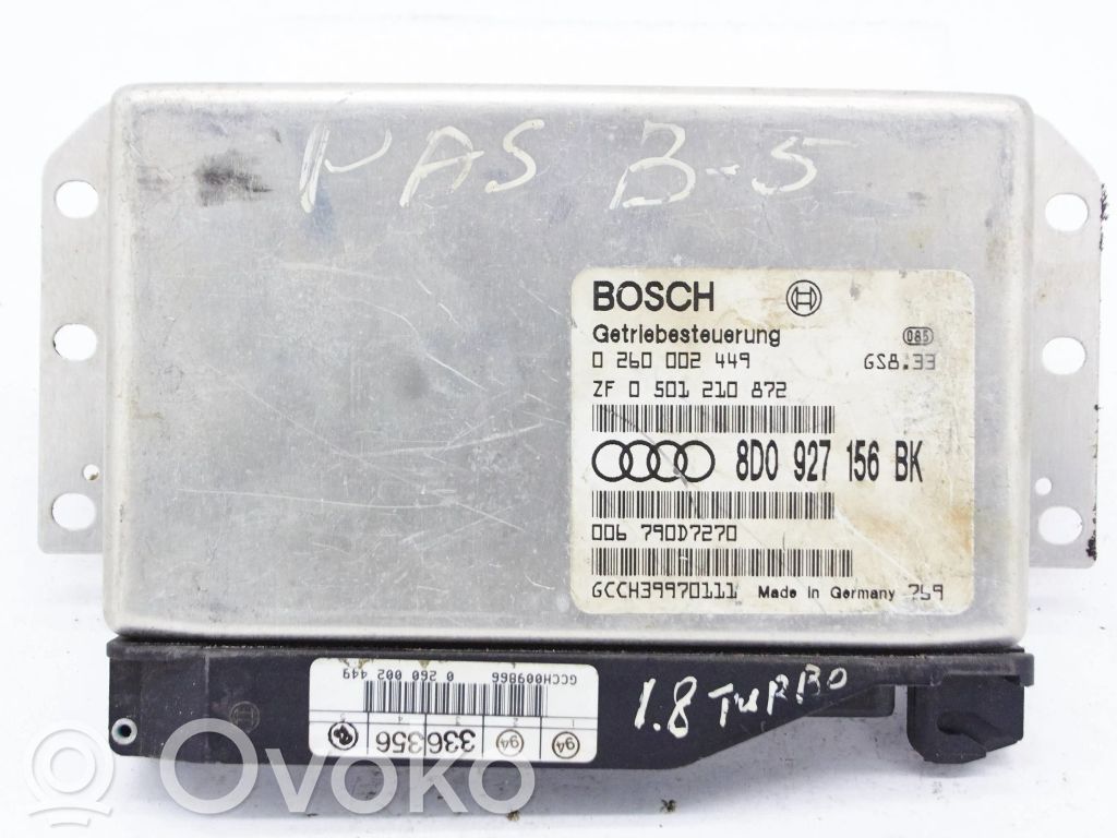 Volkswagen PASSAT B5 Gearbox control unit/module 