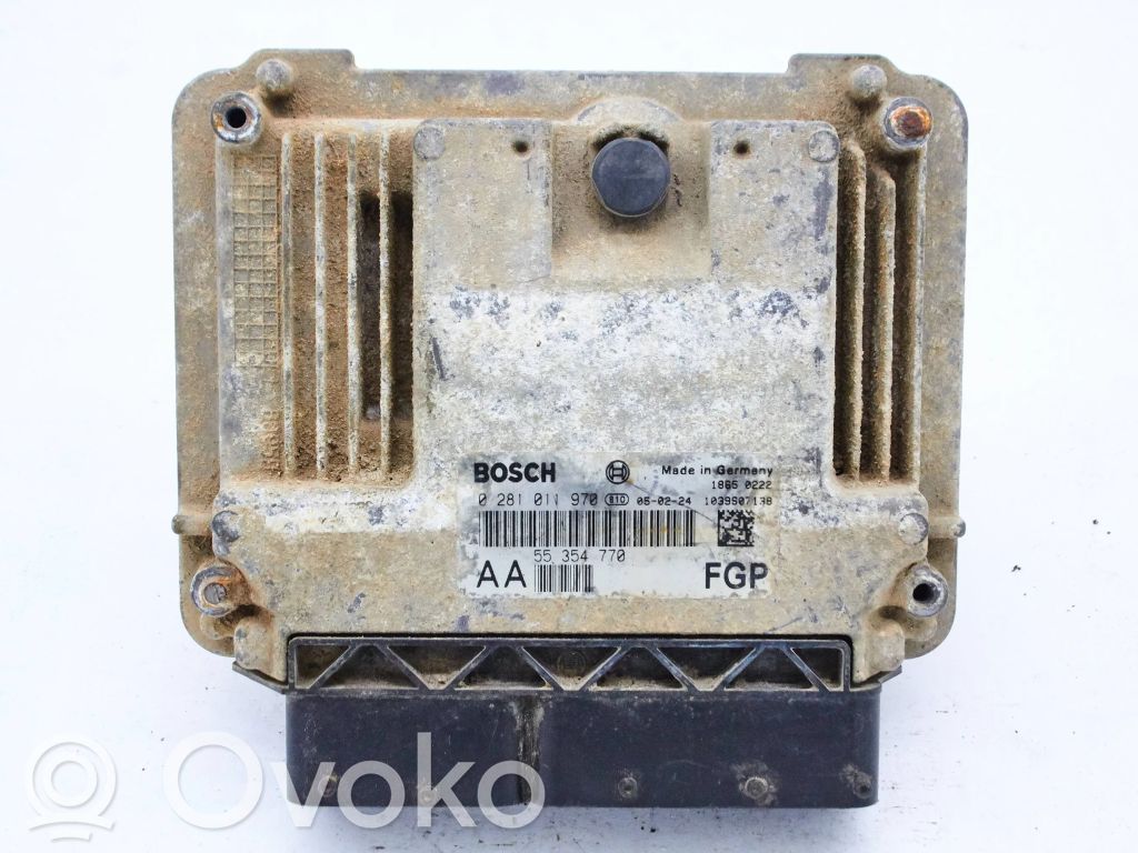 Engine control unit/module   55354770,0281011970