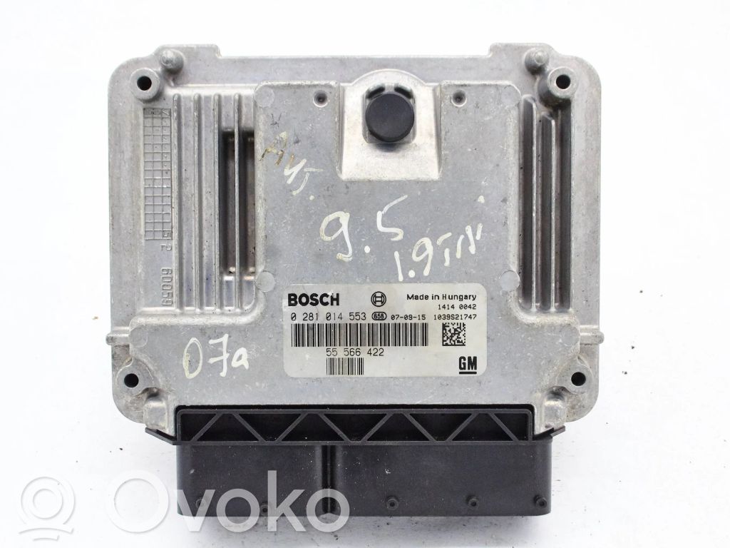 Saab 9-3 Ver2 Oro pakabos valdymo blokas (galinės) 