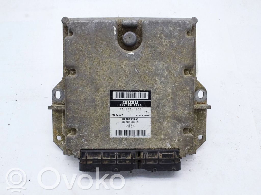 Engine control unit/module   8973804220,2758003850,8200453261