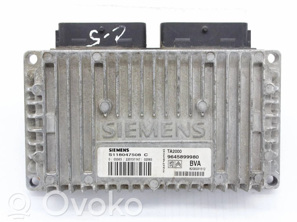 Citroen C5 Pavarų dėžės valdymo blokas 