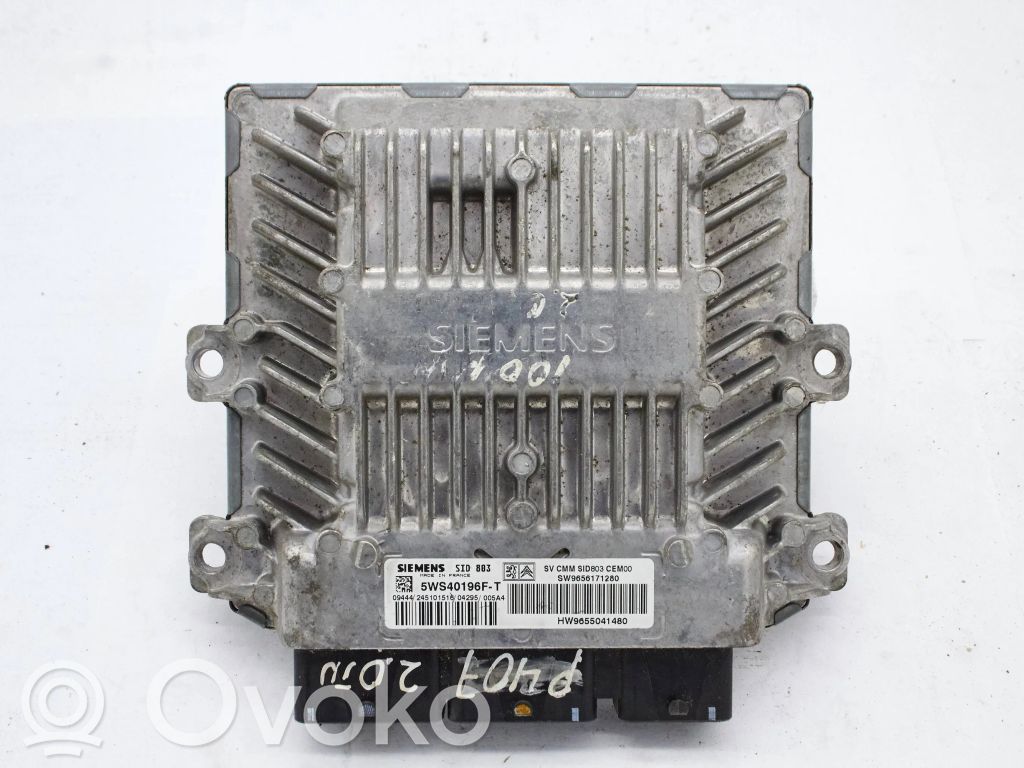 Peugeot 407 Engine control unit/module 