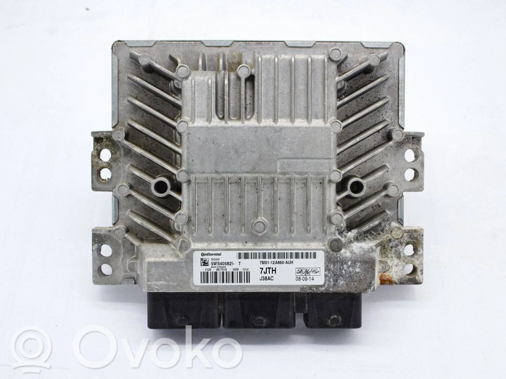 Engine control unit/module   7M5112A650AUH,5WS40582I