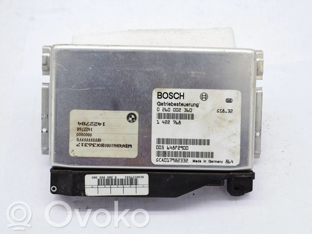 BMW 7 E38 Module de contrôle de boîte de vitesses ECU 