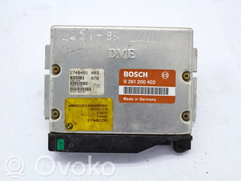 Engine control unit/module   1748401,1748228,0261200402