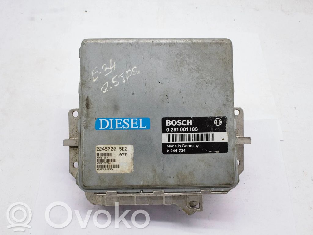 BMW 5 E34 Motorsteuergerät/-modul 