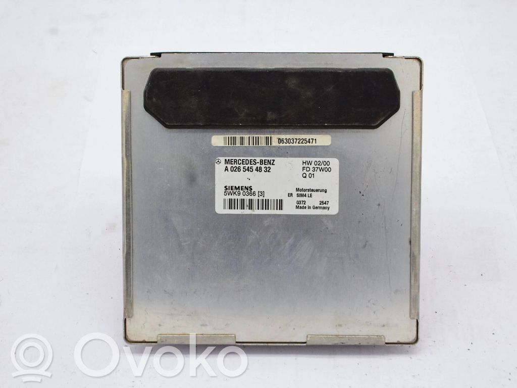 Mercedes-Benz C W203 Engine control unit/module 