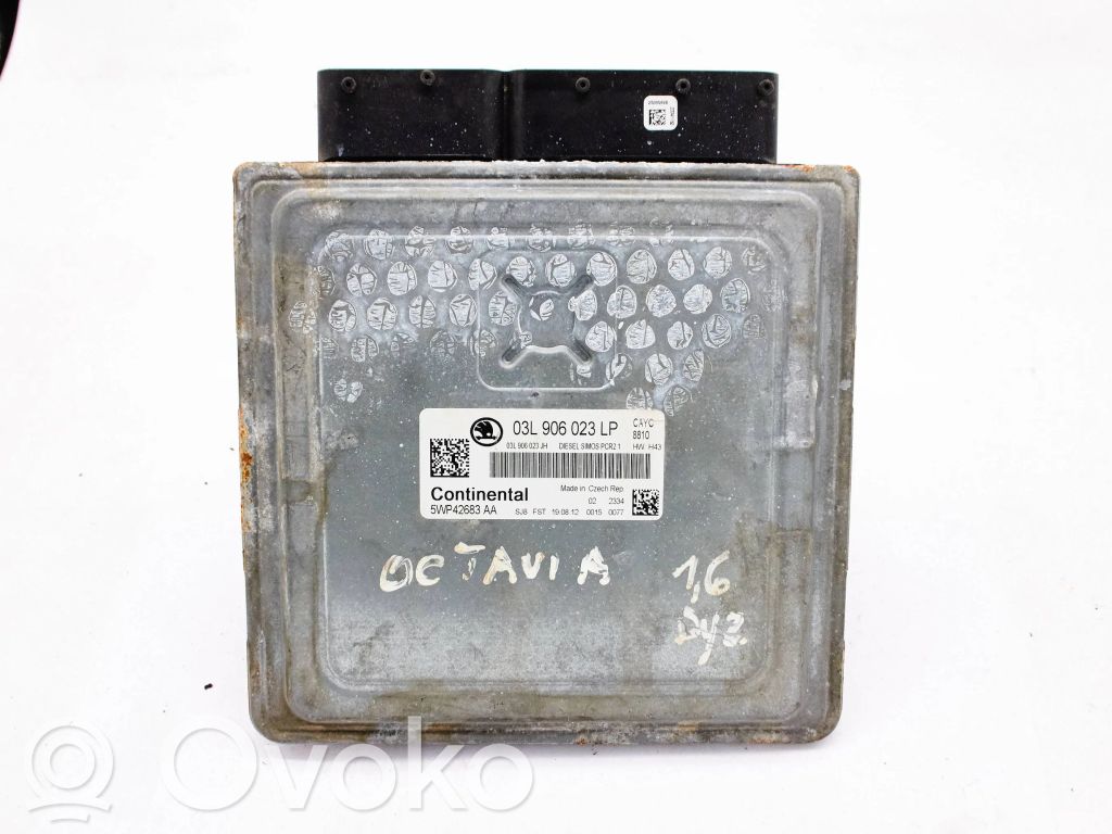 Engine control unit/module   03L906023LP,03L906023JH,5WP42683AA