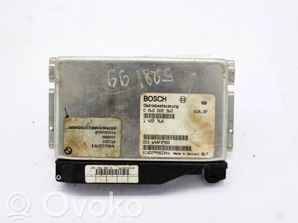 BMW 5 E39 Module de contrôle de boîte de vitesses ECU 