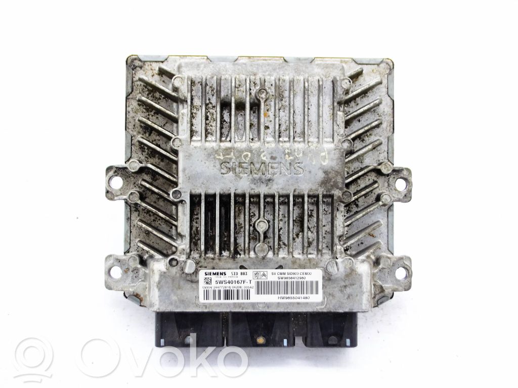Peugeot 407 Engine control unit/module 